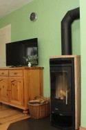 Kamin im Wohnzimmer